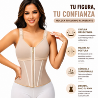 Faja Corsé Chaleco con Brasier Moldeador 360°