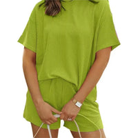 conjunto de camiseta manga corta